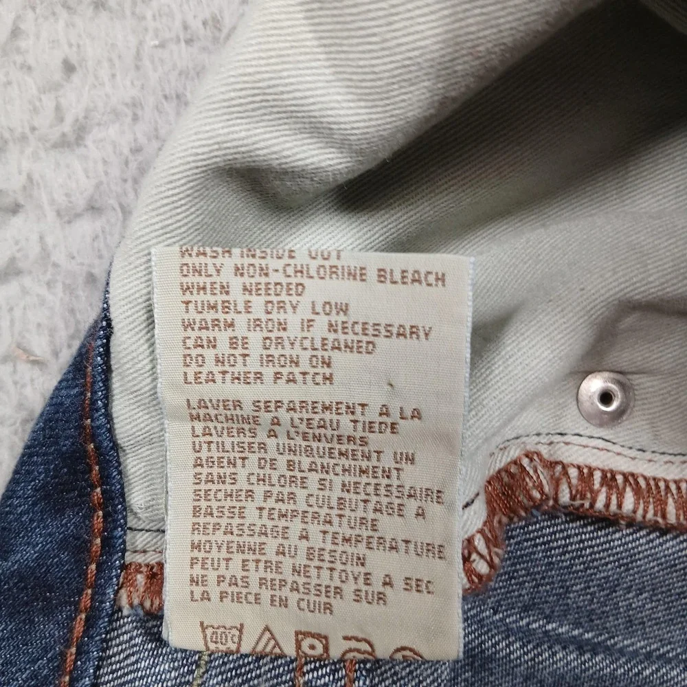 Tommy Bahama Jeans Mens 40x31 Blue Classic Fit Denim‎ Lyocell Blend Straight